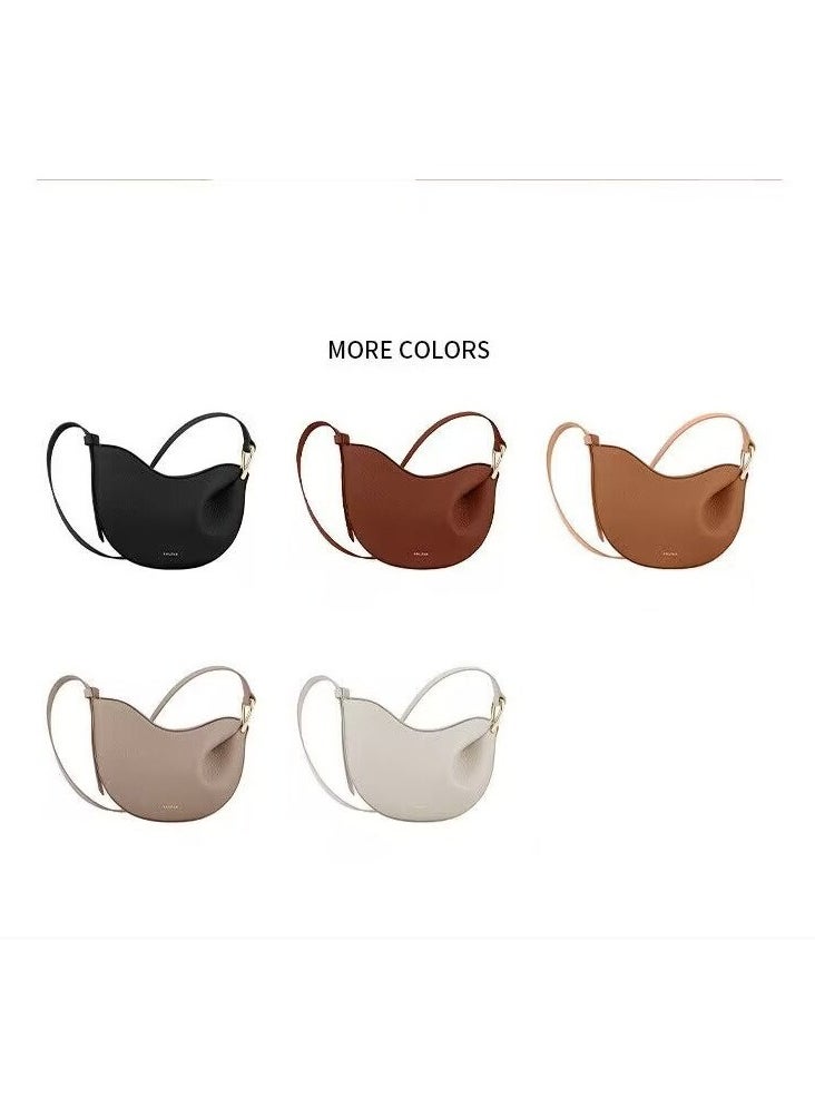 NIBEMINENT - Polene pea bag genuine leather one-shoulder crossbody bag - Image 1