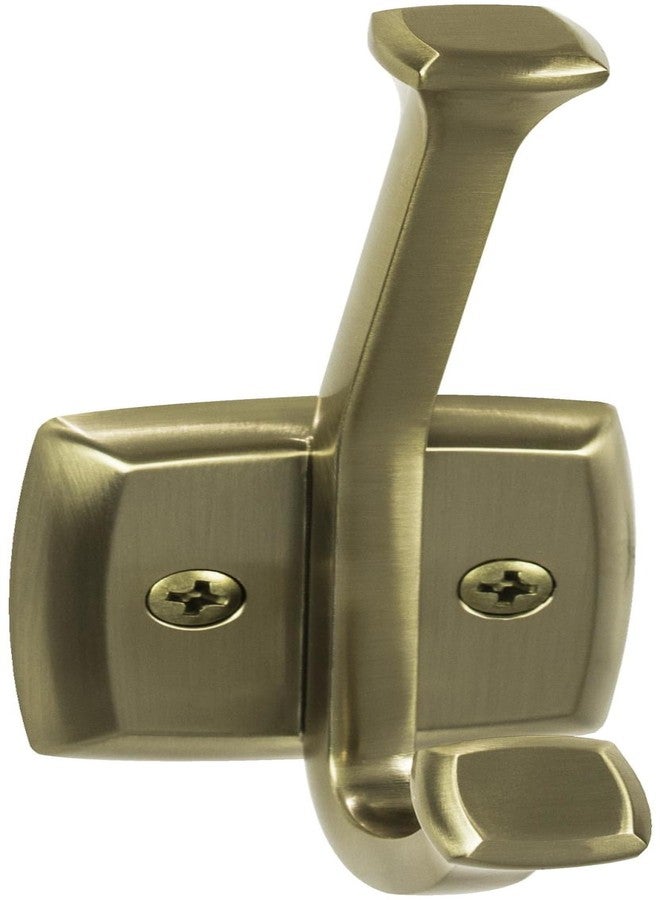 Top Knobs TK1060 Hooks Double Robe Hook - Honey Bronze - Image 1