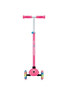 GLOBBER Globber Primo Plus Lights 3-wheel Kick Scooter in Fuchsia  - Image 3