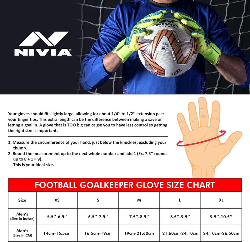 Nivia 772 Ultra Armour Goalkeeper Gloves - Image 5