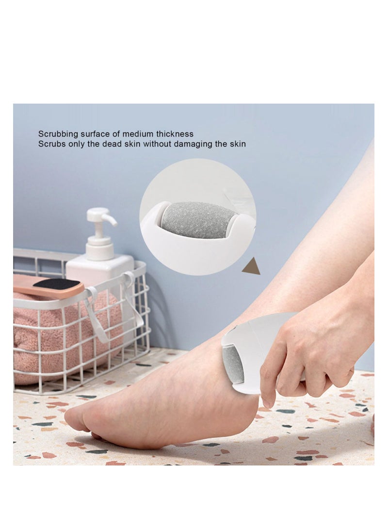 Excefore Electric Foot Scrubber, Adjustable 2 Gear Foot File, Rechargeable Professional Heel Repair, Callus Remover, Electric Callus Remover, pedicure tools for feet for Pedicure Home Use, Gold  - Image 3