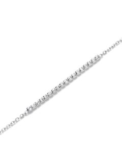 RoseField Rosefield Tennis Crystal Clear Bracelet Silver - JBTCS-J910  - Image 2