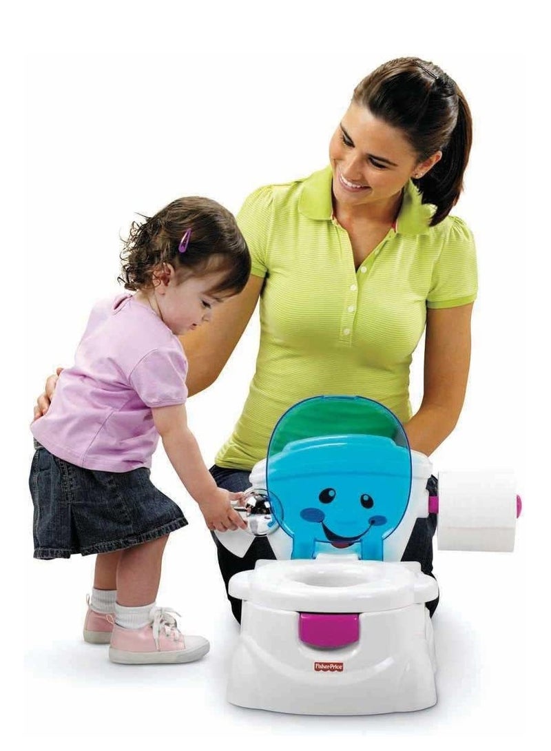 مقعد تدريب محمول على المرحاض للأطفال الصغار | سفر الأطفال | كرسي مرحاض قابل للطي للأطفال في الأماكن المغلقة/الخارجية مع غطاء ودعم للظهر العالي لعمر يصل إلى 7 سنوات، مظهر واقعي. سهل التنظيف (أزرق) - Image 5