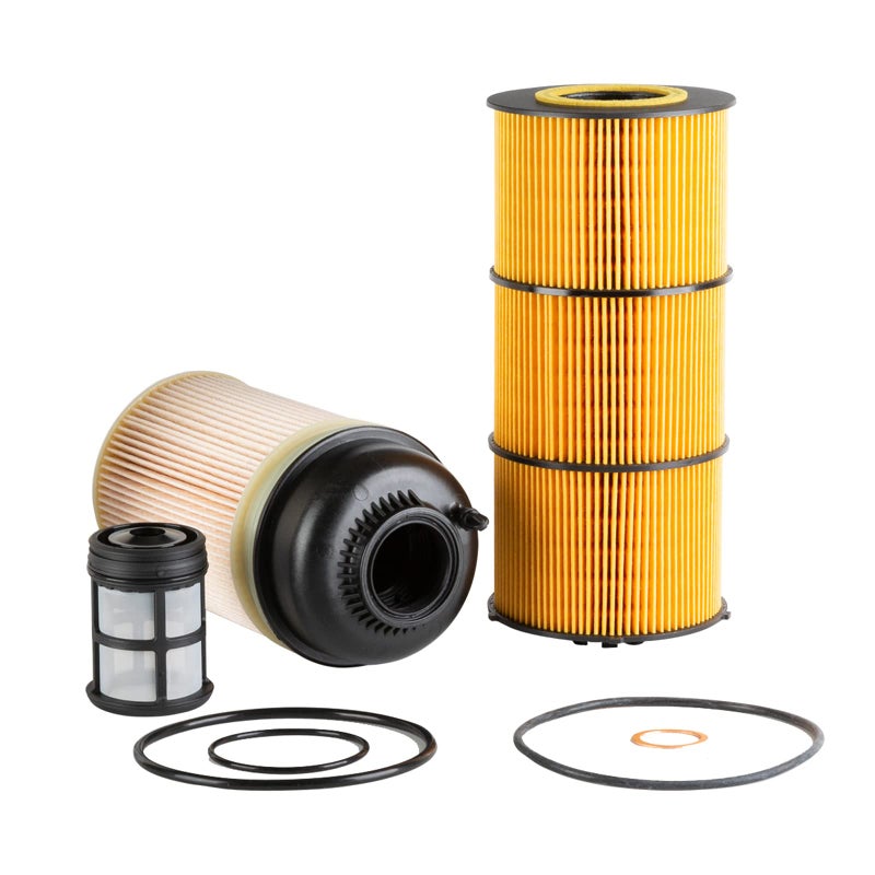 GETOPAUTO PF9908 Fuel Filter P551005 Oil Filter Kit Compatible With Freightliner Cascadia DD13 DD15 DD16