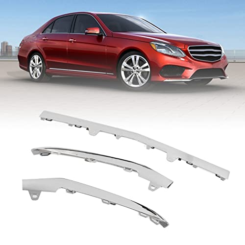 KIMISS Front Bumper Moulding Chrome Alloy Trim for EClass W212 Sport Facelift 20142016 (A2128852774,2128852674) - Image 4