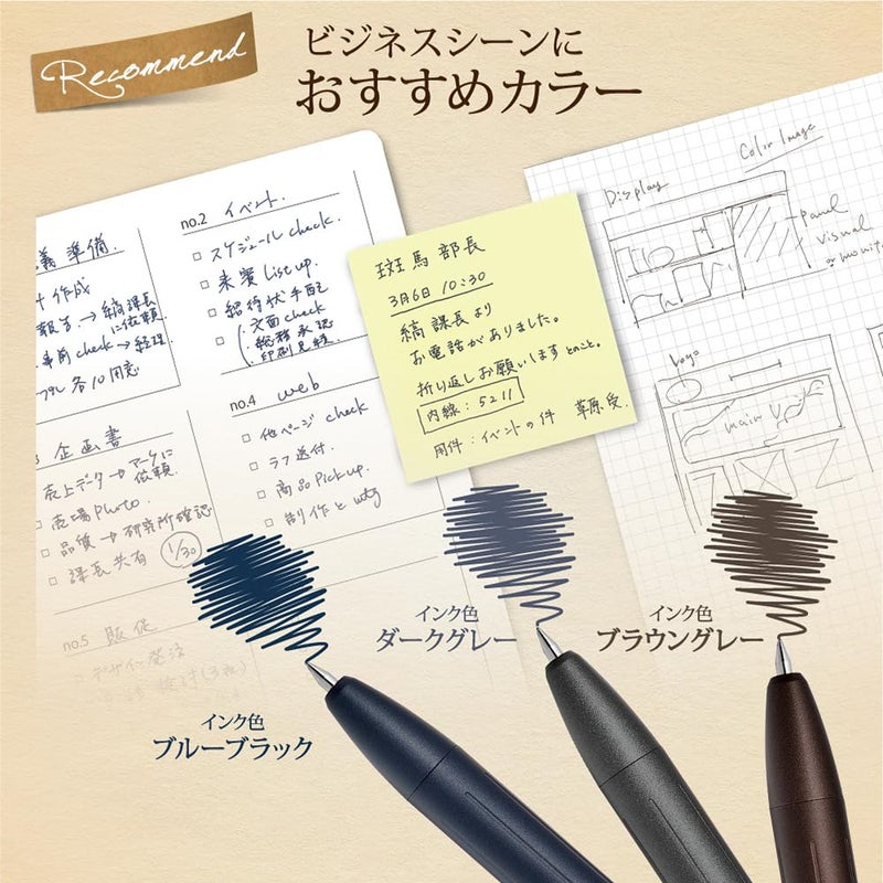 Zebra Pen قلم حبر جل رولر زيبرا سارا سا جراند، 0.5 مم نقطة رفيعة، لون حبر قديم قائم على الماء، بوردو بنفسجي، P-JJ57-VBP - Image 4