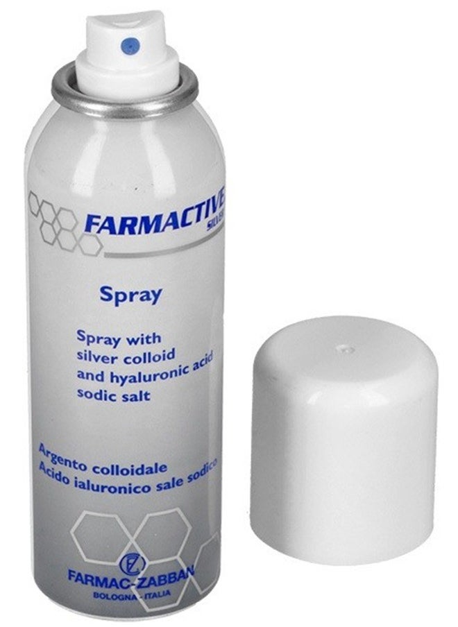 FARMAC ZABBAN Pharmactive Silver Medical Spray For Diabetic Foot Burns Bed Sores Postoperative Wounds 125 ml  - Image 4