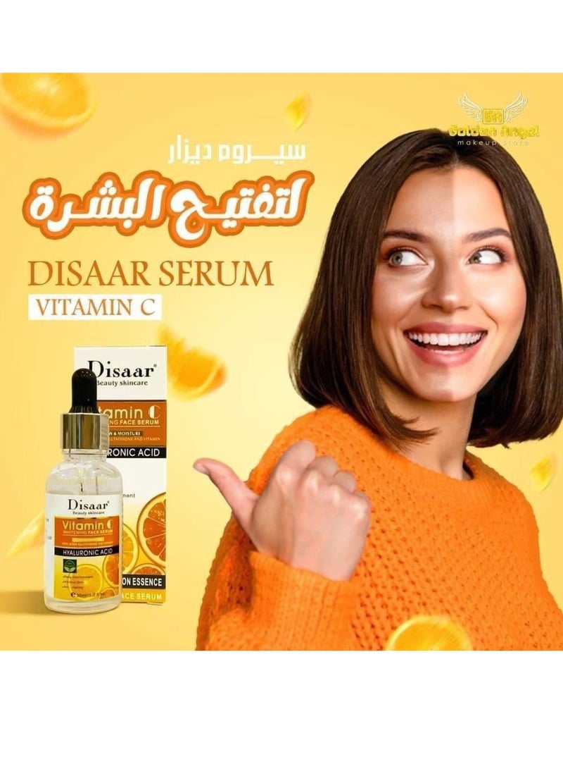 ديسار سيرم ديسار فيتامين C مع حمض الهيالورونيك – تفتيح، ترطيب عميق، مكافحة التجاعيد – 30 مل - Image 2