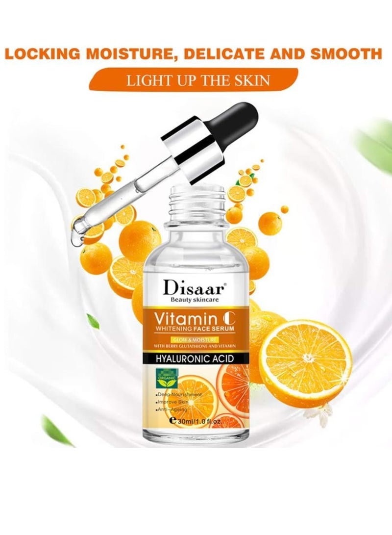 ديسار سيرم ديسار فيتامين C مع حمض الهيالورونيك – تفتيح، ترطيب عميق، مكافحة التجاعيد – 30 مل - Image 3