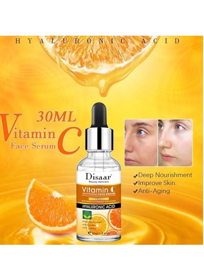 ديسار سيرم ديسار فيتامين C مع حمض الهيالورونيك – تفتيح، ترطيب عميق، مكافحة التجاعيد – 30 مل - Image 5