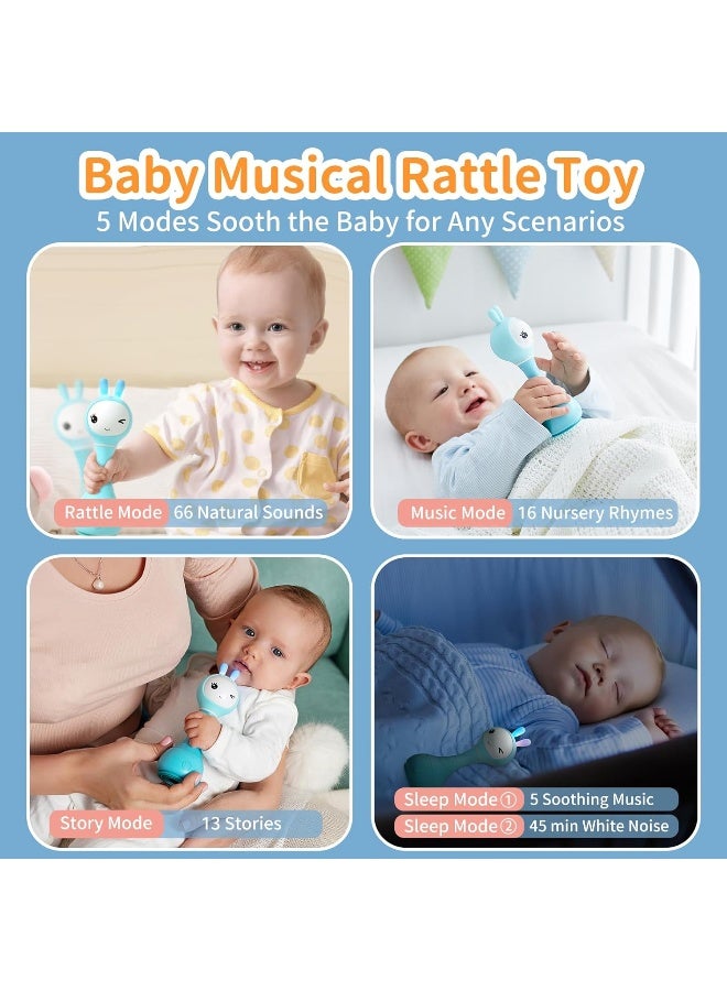 Alilo Smarty Shake & Tell Rattle - Smarty Blue - Image 3