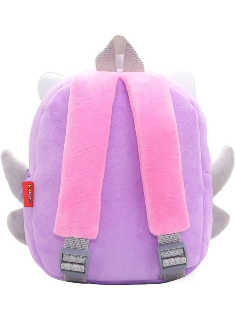KAKOO Toddler Kids Backpacks Cute Plush Animal Backpack,Mini School Bag for Kids Age 2-6 Years - Image 4