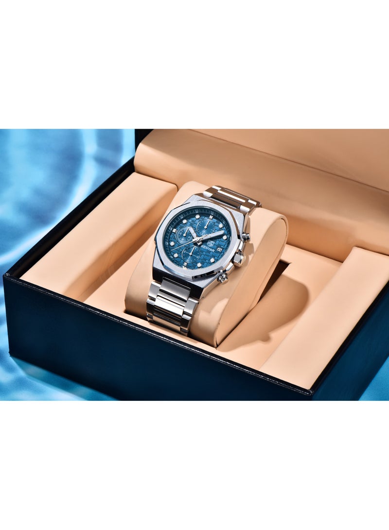 بينيار ساعات رجاليه  كوارتز ضد الماء - Image 3