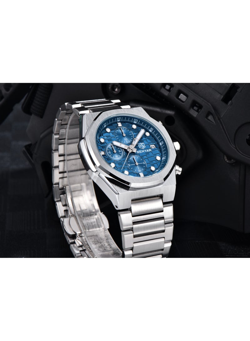 بينيار ساعات رجاليه  كوارتز ضد الماء - Image 5