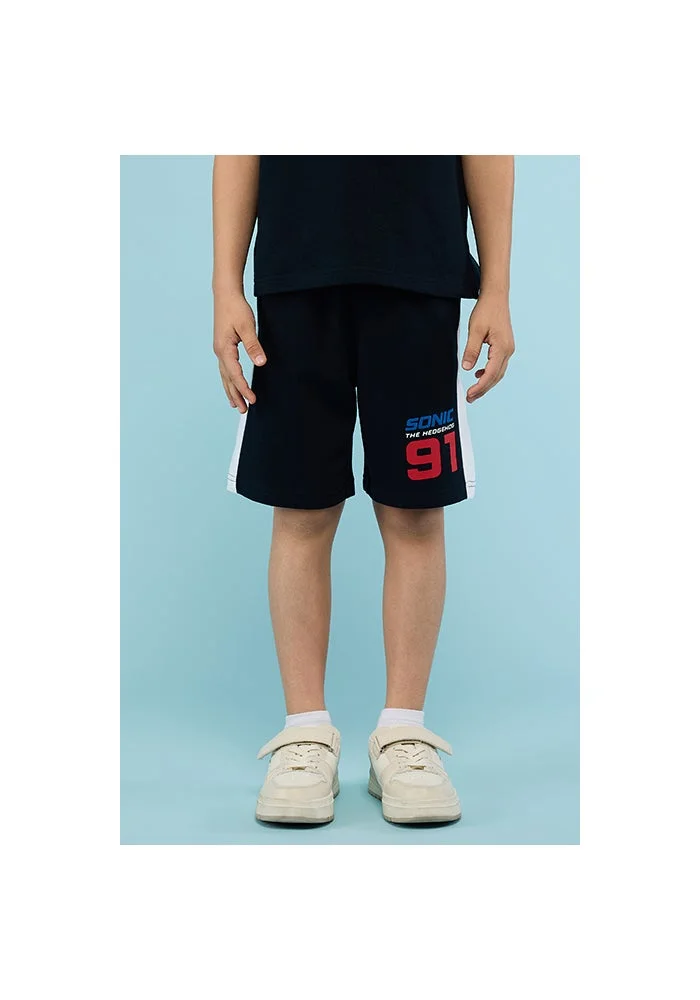 أر أند بي Printed Shorts with Drawstring Waist
