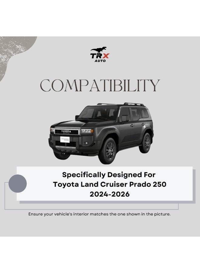 TRX AUTO Magnetic Phone Holder with Qi2 Wireless Charging For Toyota Land Cruiser Prado LC250 2024-2026 | Toyota Accessories | Fast Wireless Charging Phone Holder - Image 4