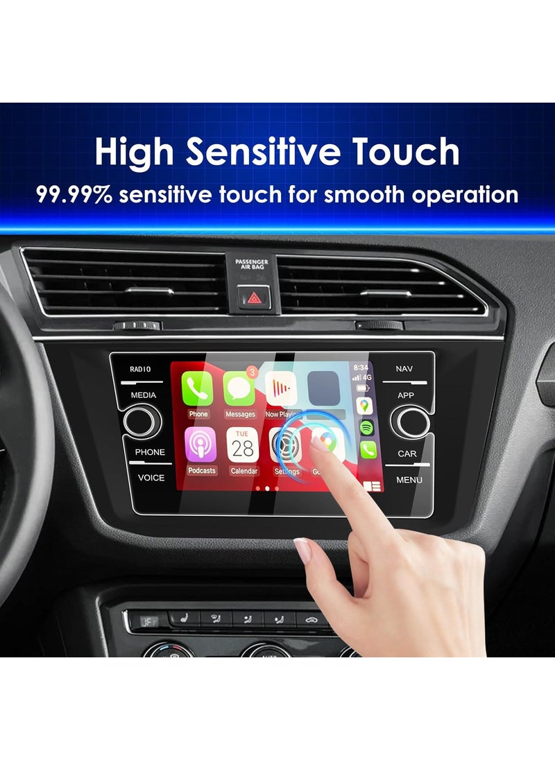 Simpeak Simpeak 2Pack 9H Screen Protector Compatible with Volkswagen Tiguan 2025 2024 2023 2022 2021 12Inch Touchscreen Accessories AntiScratch Sensitive Touch  - Image 4
