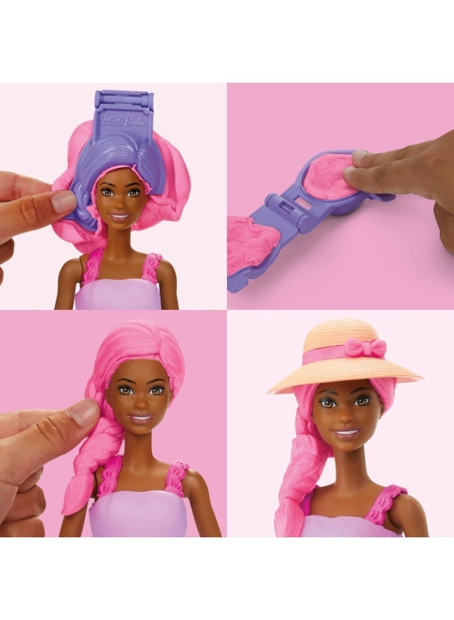 Barbie Play-Doh Barbie Garden Party Set | Make Doll Clothes with Modeling Compound & 10 Fashion Accessories, Arts & Crafts for Girls & Boys 5+ - Image 2