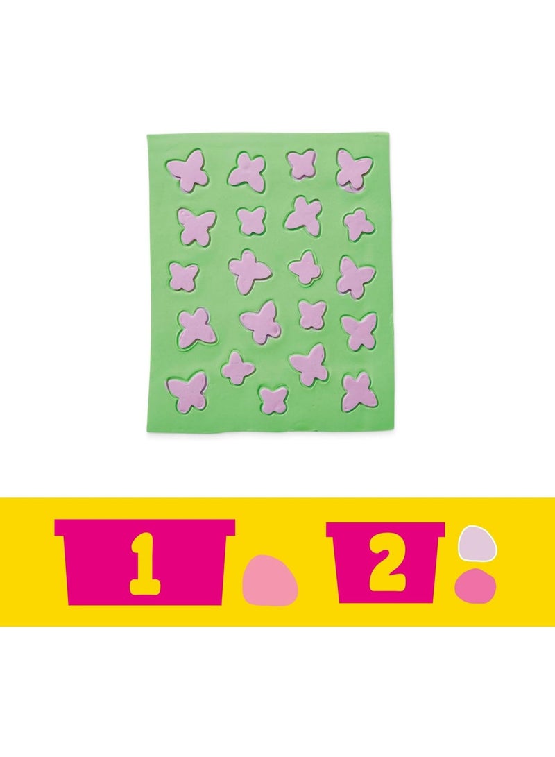 Barbie Play-Doh Barbie Garden Party Set | Make Doll Clothes with Modeling Compound & 10 Fashion Accessories, Arts & Crafts for Girls & Boys 5+ - Image 3