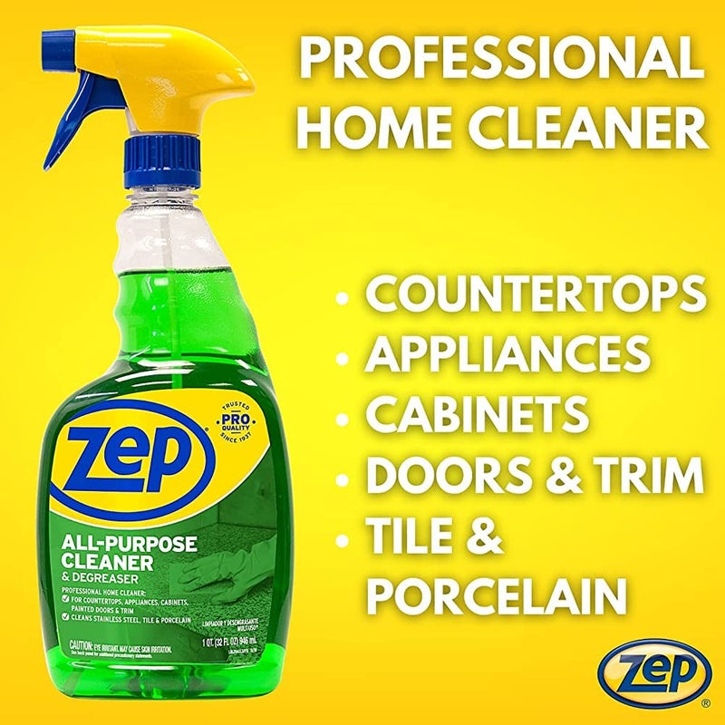 Zep All-Purpose Cleaner 32 oz (Case of 4) Cleans Almost Any Surface - Image 4