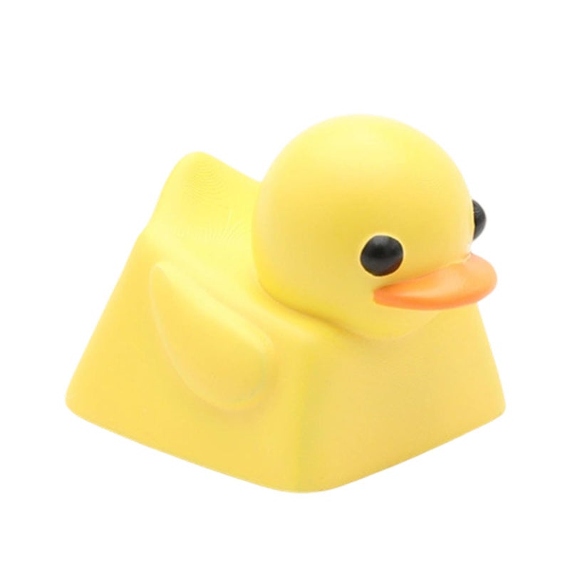 Yellow 3D Cartoon Esc Keycap Creative Decoration For Mechanical Keyboard 1pc - Image 2