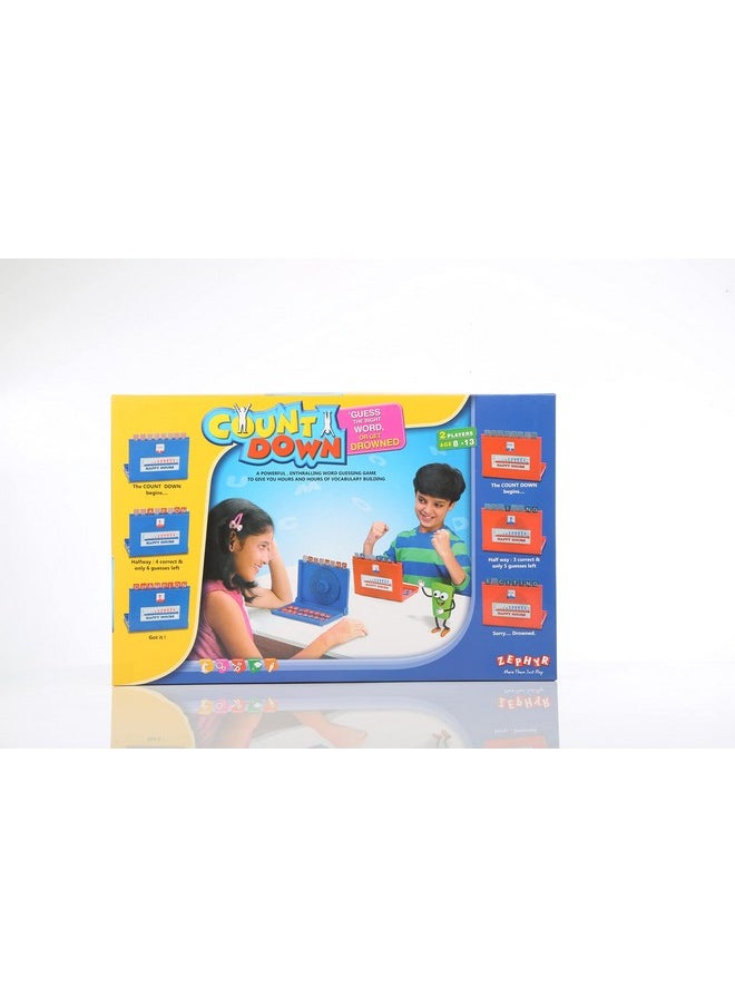 ZEPHYR Zephyr Count Down,Board Games,Educational Toy,For Boys & Girls 5 Yr+,Multicolor, Big Kid  - Image 4