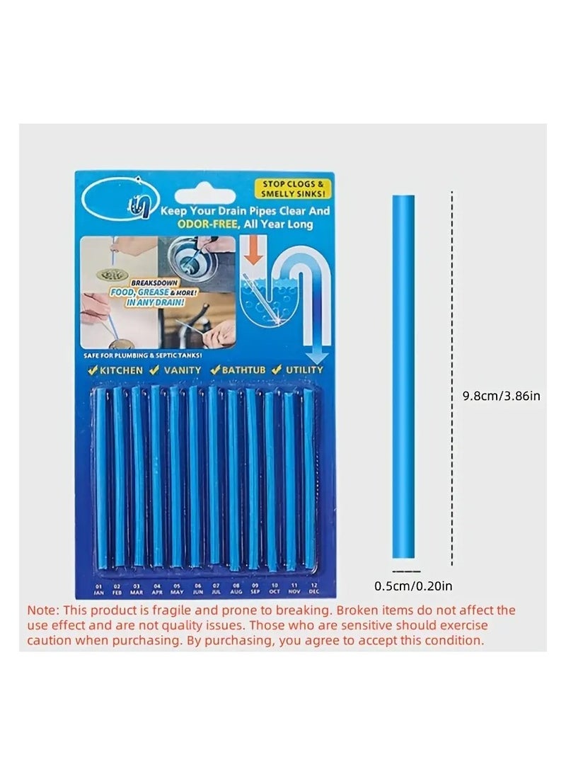 Sani Sticks Sani stick Cleaner and Deodorizer Sticks for Drains Keeps Drains Clear and Odor-Free for Bathroom, Kitchen, Toilet, Shower Drain Pipe  3 pack  - Image 1