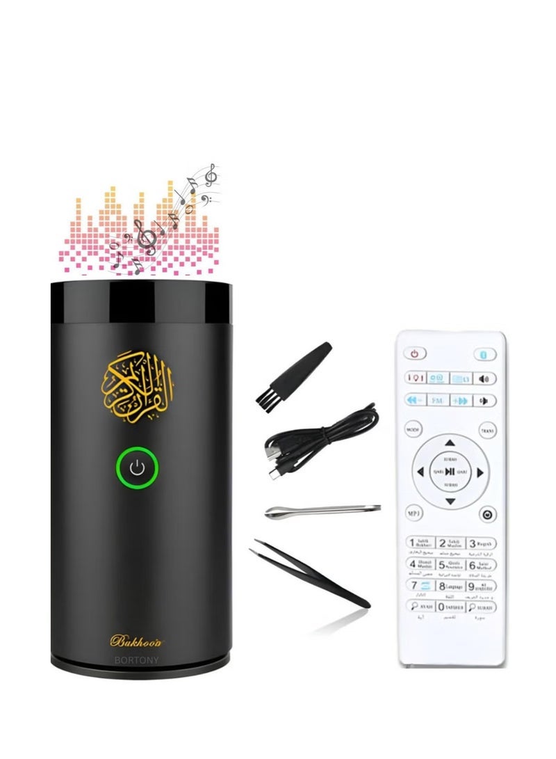 TIGER Car Bakhoor with Quran Speaker - Portable Arabian Electronic Aromatherapy Incense Burner, Rechargeable USB-C Quran Speaker, Ramadan Aroma Diffuser - Image 1