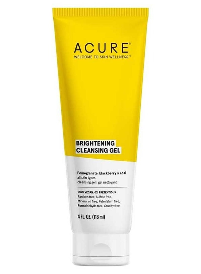 Acure Brightening Cleansing Gel 118ml - Image 1