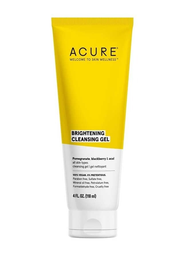 Acure Brightening Cleansing Gel 118ml - Image 1