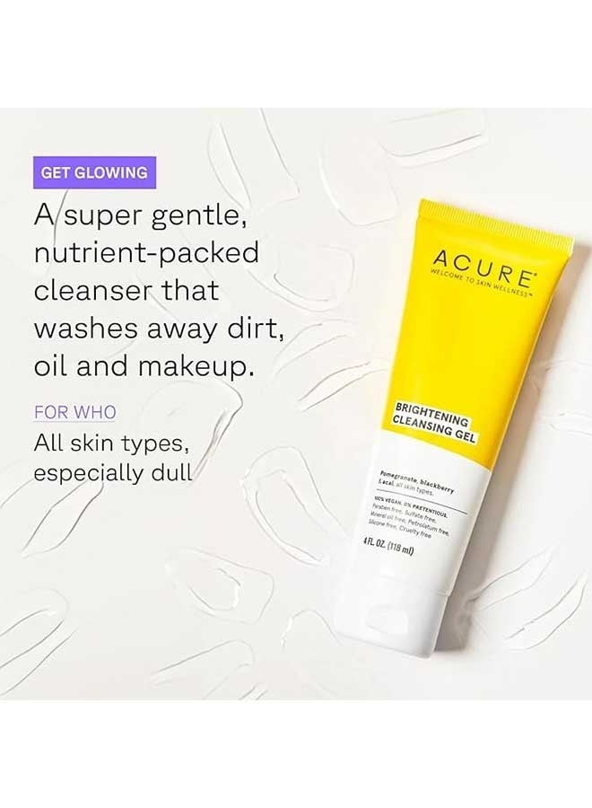 Acure Brightening Cleansing Gel 118ml - Image 2