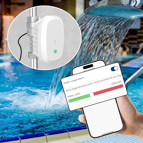 FRANKEVER DN25 Smart Water Valve 1″ Smart Water Management System WiFi Remote Control Faucet Timer for Hose, Sprinkler Water Timer Auto Watering for Plants,Compatible with Alexa,Google - Image 5