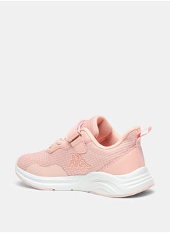 Kappa Girls' Mesh Textured Walking Shoes with Hook and Loop Closure  - Image 2