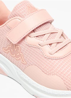 Kappa Girls' Mesh Textured Walking Shoes with Hook and Loop Closure  - Image 5