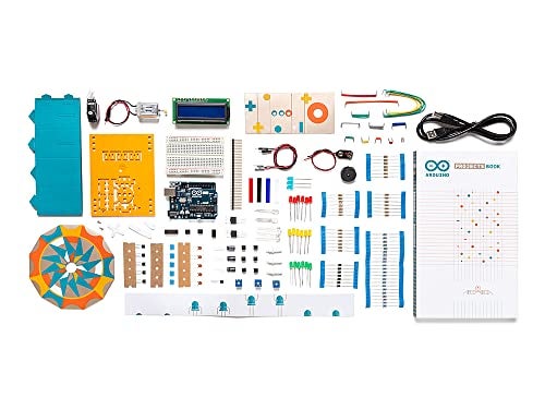 Arduino Official Arduino Starter Kit [K000007] - 12 DIY Projects with Electronic Components & English Projects Book - Original Kit from Italy - Image 5