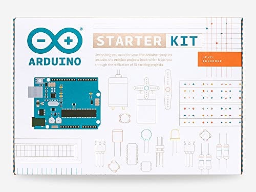 Arduino Official Arduino Starter Kit [K000007] - 12 DIY Projects with Electronic Components & English Projects Book - Original Kit from Italy - Image 3