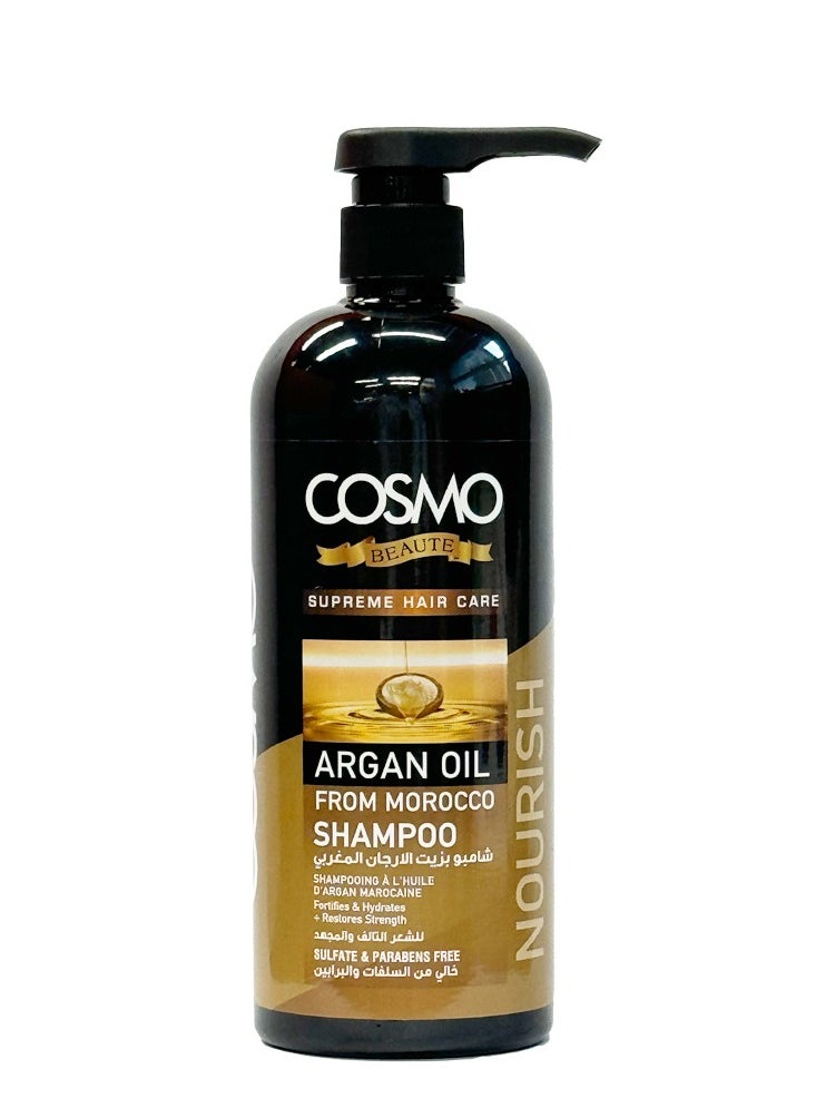 COSMO - Cosmo Beaute Argan Oil Shampoo 750ml - Image 1