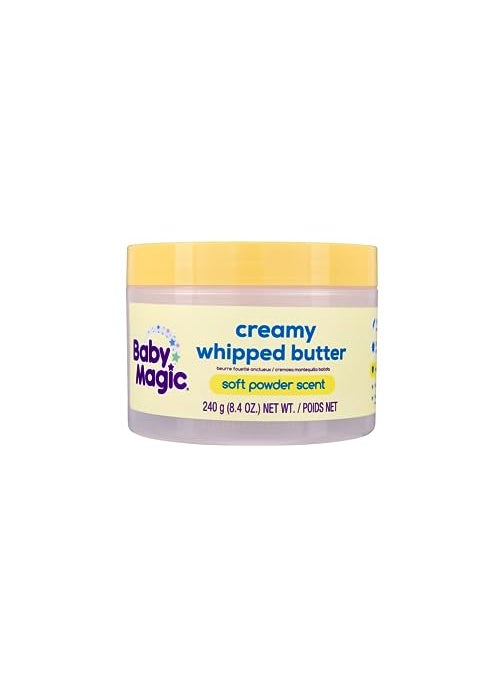 Baby Magic - Baby Magic Creamy Whipped Butter | Helps Keep Skin Feeling Healthy and Baby Soft | Shea Butter & Colloidal Oat | 8.4 fl oz. - Image 1