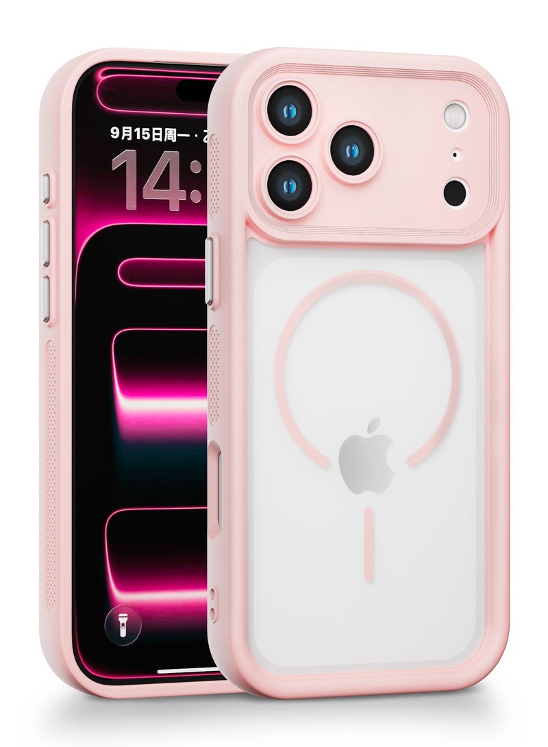 DUSALA MagSafe Shockproof Hybrid Case for iPhone 17 Pro Max Camera Protector Transparent Back