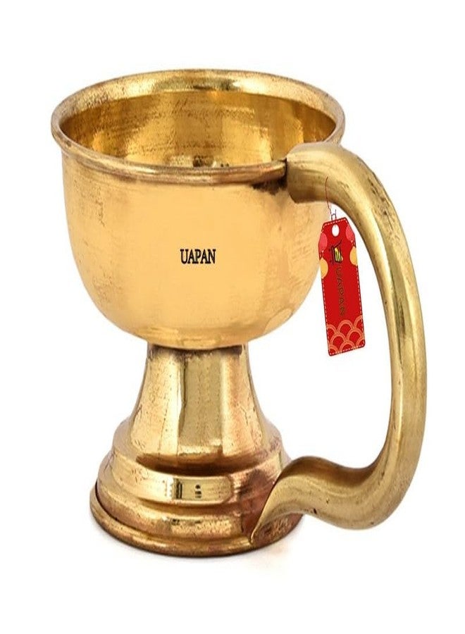UAPAN Brass Dhunuchi, Durga Puja | Dhoop Dani | Traditional Incense Burner for Puja Diya(Pack of 1,11 cm) - Image 3