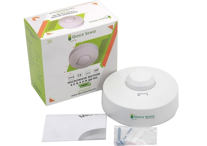 Quick Sense 220 V 360 Degree Ceiling Mount Microwave Sensor with LUX Sensor Inbuilt (Microwave Sensor(Set of 2)) - Image 4
