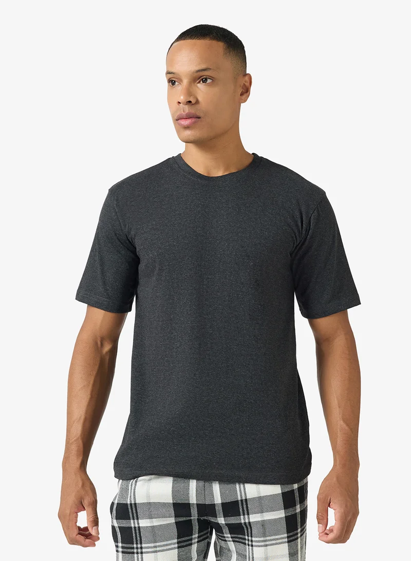 Seventy Five  Nightwear T-Shirt & Pants Set for Men | Best Price UAE