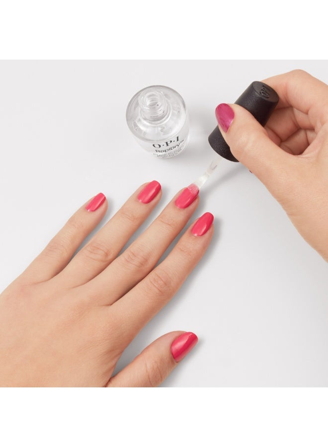 OPI Classic Lacquer Rapid Dry Top Coat 15ml - Image 4