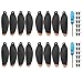 YETEETH 16 PCS Mavic Mini 2 Propellers Compatible with DJI Mini 2 Drone Replacement LowNoise and QuickRelease Blades Props AccesPropellerssories Orange - Image 3