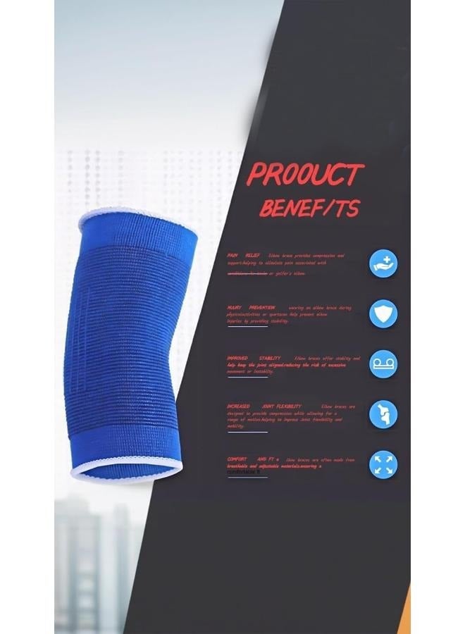 Generic 2 Pieces  Tennis Elbow Relief Anti-Slip Breathable Comfortable for Men and Women - Image 2