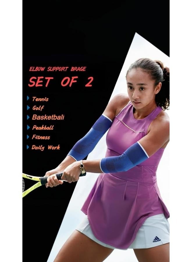 Generic 2 Pieces  Tennis Elbow Relief Anti-Slip Breathable Comfortable for Men and Women - Image 3