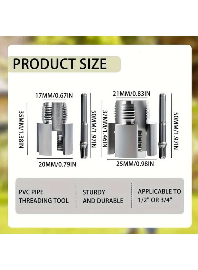 2pcs 4 6 Wire Cutting Tool Set For PVC Plastic Pipes Water Drainage Systems - Image 4