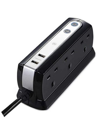 Masterplug 06 Socket Extension Power Surge Protected Extension Lead with (2.1A) Two USB Charging Port, With 2 Meter Cable - pzsku/Z0924D0DDAC1DBE64C11CZ/45/_/1711104224/ce052b95-33cf-4f32-8566-057d3e4f6232