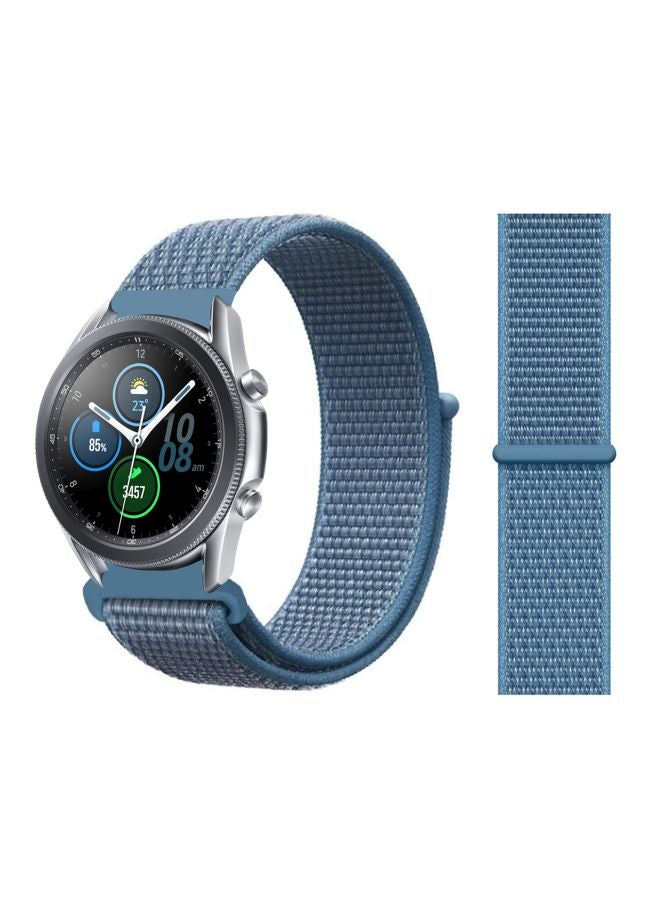 بيرفيي سوار بديل لساعة سامسونج جالاكسي 3 مقاس 45 مم أزرق كيب - Image 2