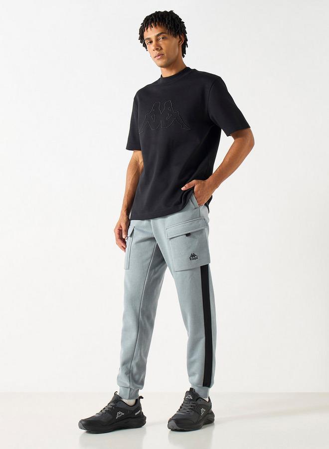 Kappa Joggers with Cargo Pockets and Drawstring Closure - Image 2